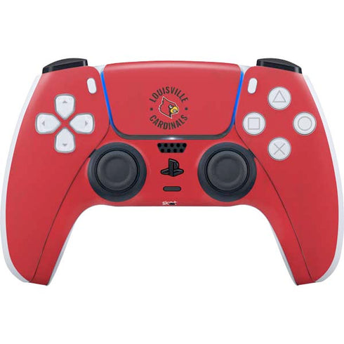 University of Louisville Cardinals Faded PS5 Controller Skin